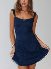 Beacall Mini Dress Navy