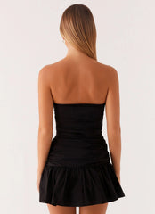 Carmel Mini Dress - Black